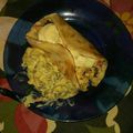 El cooksnap de Luques Gonzalo Damian cuando hizo Crepes de Pollo.