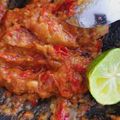 Cooksnap dari frisca untuk resep Sambal Pecel Lele Lamongan Mas Ficky