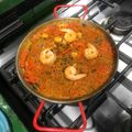 El cooksnap de Mercedes Cossío cuando hizo Fideuá.