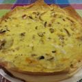 El cooksnap de Lauramanolo cuando hizo Tarta quiché de calabacín y bacon.