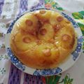 El cooksnap de Clau Mar cuando hizo Torta de ananá invertida.