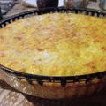 El cooksnap de Fernanda Caisia cuando hizo Sopa paraguaya con choclo.