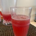 El cooksnap de Lena T cuando hizo Agua de sandía con menta 🍉🥬🥤.