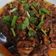 Cooksnap Julia ALeen Aireish semasa beliau membuat Daging masak lada hitam.