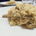 El cooksnap de Marieta cuando hizo Risotto de setas sin queso.