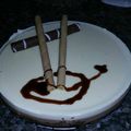 El cooksnap de janiiqv cuando hizo Tarta de tres chocolates.