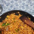 Cooksnap dari Srirezki 'usrox' Moenafri untuk resep Korean Simple Fried Rice - Nasi goreng korea sederhana