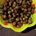 Ishani arya का कुकस्नैप जब उन्होंने चने की चाट (chane ki chaat recipe in Hindi) बनाया था।
