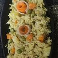 Kavita Bala's cooksnap of when they made Brown pulao.