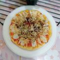 Cooksnap dari Aini mama 2N 2R untuk resep Pizza Teflon