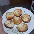 El cooksnap de Leidy V. Giraldo cuando hizo Mini pizzas de berenjena.