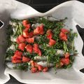 Cooksnap από Τώρα στη δύση στη συνταγή Γόπα στο φούρνο με μπρόκολο και πάντζαρια