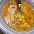 El cooksnap de Lilu Sanabria cuando hizo Vori vori de pollo.