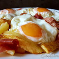 El cooksnap de Arantxabrujilla @arantxabrujilla cuando hizo Sartén de patatas y jamón.