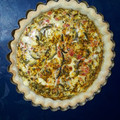 El cooksnap de Jackie Nemen cuando hizo Tarta de verduras con aceitunas y mozzarella.