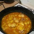 El cooksnap de Desiree Ossorio Atahona cuando hizo Rape guisado con patatas.