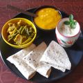 Dr. Pushpa Dixit's cooksnap of when they made કેરી નો રસ,ભરેલા ભીંડા અને રોટલી.