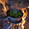 El cooksnap de Pedro cuando hizo Potaje de berros al estilo canario.
