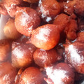 El cooksnap de Andrés cuando hizo Buñuelos de manzana 🍎 y canela.