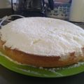 El cooksnap de Laura Stecco cuando hizo Torta de claras apto celíacos.