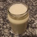 El cooksnap de Julieta Luján cuando hizo Salsa de ajo sin huevo, saludable. Fácil y Deliciosa.