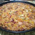 El cooksnap de misesma cuando hizo Paella de Magro de cerdo con Alcachofas.