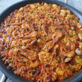 El cooksnap de Xavi cuando hizo Paella marinera con truco infalible.