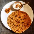 Sonal Sardesai Gautam का कुकस्नैप जब उन्होंने प्याज आलू पराठा (Pyaz aloo paratha recipe in hindi) बनाया था।