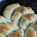 El cooksnap de Verónica González cuando hizo Bizcochos rellenos de jamón y queso.