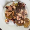 El cooksnap de ByTommy cuando hizo Pulpo con patatas al horno.
