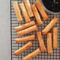 Pinkblanket's Kitchen's cooksnap of when they made Cheese Spring Rolls.