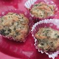 El cooksnap de Laura fernández cuando hizo Muffins de Espinaca y Parmesano.