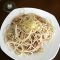 El cooksnap de Vanesa Henao López cuando hizo Espaguetis con atún fáciles.