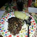 El cooksnap de Miguel Aburto Mardones cuando hizo Tortilla de acelga.