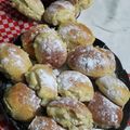 El cooksnap de Perla Escalante cuando hizo Miguelitos relleno de crema pastelera.