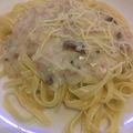 El cooksnap de Camila Figueroa cuando hizo Salsa Bechamel y Carbonara.