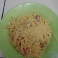 Cooksnap dari Redhita Arum Meidianti untuk resep Spaghetti Saus Carbonara