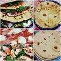 il Francesca quando ha preparato La piadina
