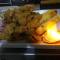 El cooksnap de Francisco Roman cuando hizo Chicharrón de pescado.