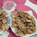 El cooksnap de Rosa Repetto cuando hizo Pejerrey frito.