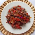 Cooksnap dari Bunna💜 untuk resep Dendeng Paru Balado Merah