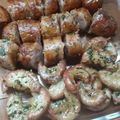 El cooksnap de Marina I. Blanck cuando hizo Picada junto a la parrilla.