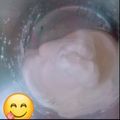 El cooksnap de Lady ❤️❤️ cuando hizo Crema para decorar cupcakes o tortas 🍿🍥🍰🥧.