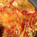 El cooksnap de maria gomez cuando hizo Sopa de mejillones y pasta.