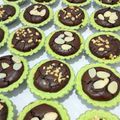 Cooksnap dari Lousiana Mandak untuk resep Pie Brownies shiny crust