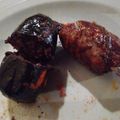 El cooksnap de Mario H. Davi cuando hizo Chorizo, morcilla y entraña.
