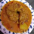 Priyanka Bose's cooksnap of when they made মুসুর ডালের ধোঁকার ডালনা (masoor daler dhokar dalna recipe in Bengali).