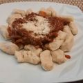 El cooksnap de Clau Spnza cuando hizo Ñoquis de Papa.
