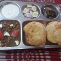 Geeta Khurana's cooksnap of when they made Chola bhatura.