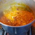 El cooksnap de Myriam Burgos cuando hizo Locro argentino (como el de tu ex., de todo menos corazón).